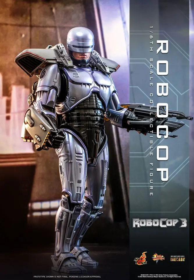 RoboCop 3 Movie Masterpiece Action Figure 1/6 RoboCop 30 cm product photo