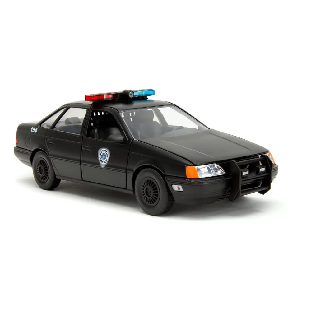 Robocop Hollywood Rides Diecast Model 1/24 1986 Ford Taurus with Robocop Figur product photo