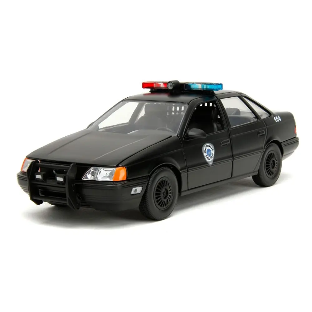 Robocop Hollywood Rides Diecast Model 1/24 1986 Ford Taurus with Robocop Figur product photo