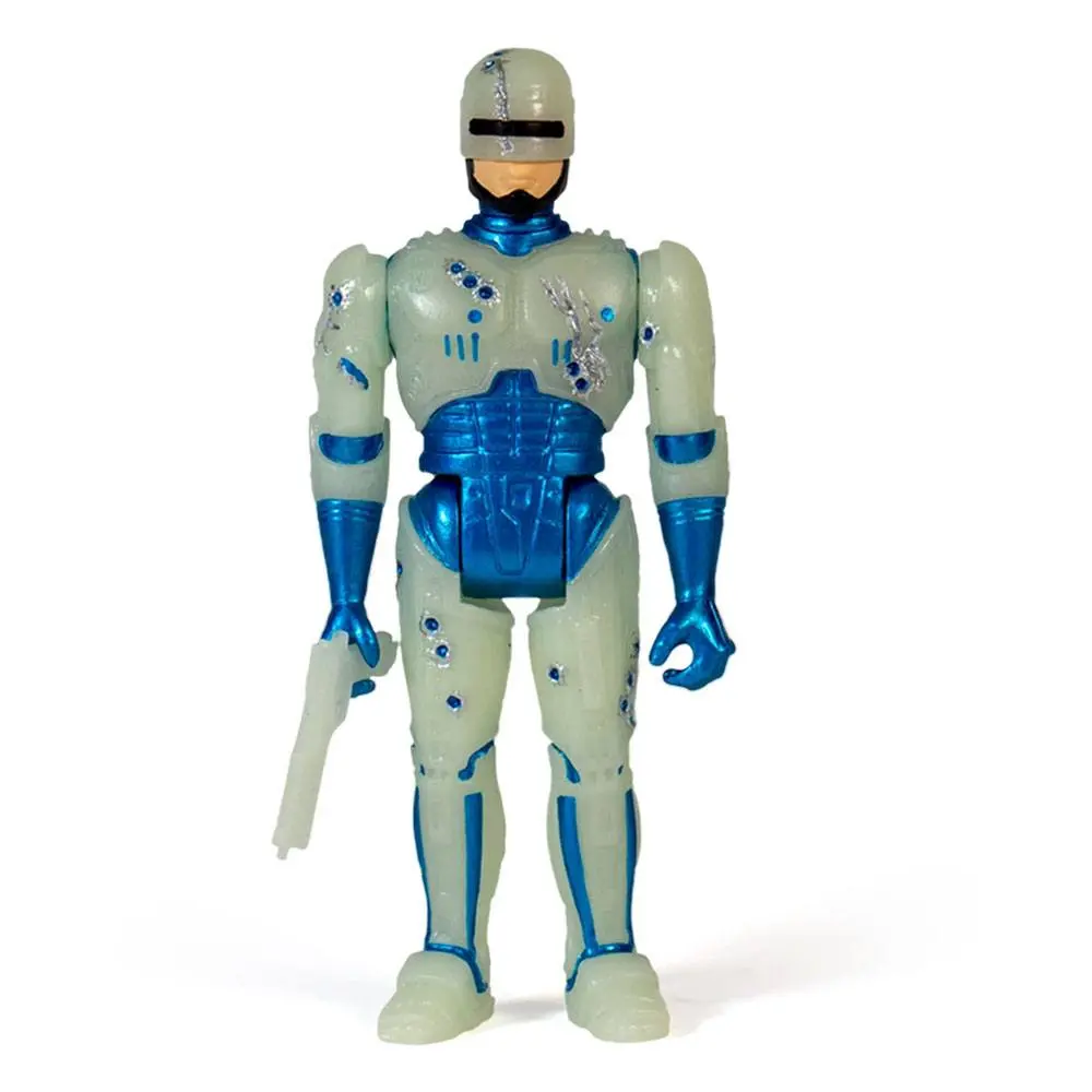 Robocop ReAction Action Figure Robocop Battle Damaged (Glow in the Dark) 10 cm product photo
