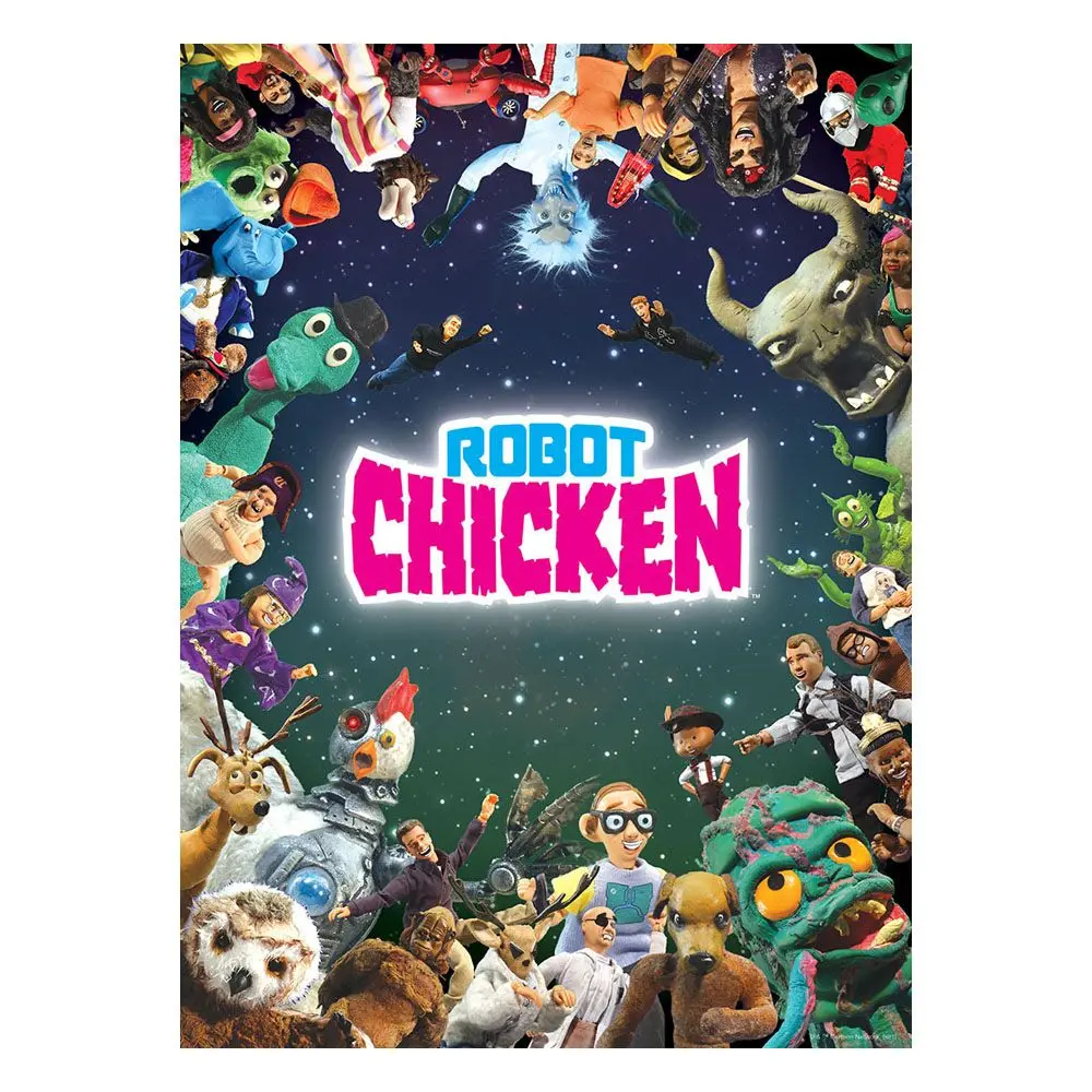 Robot Chicken Jigsaw Puzzle It Was Only A Dream (1000 pieces) product photo