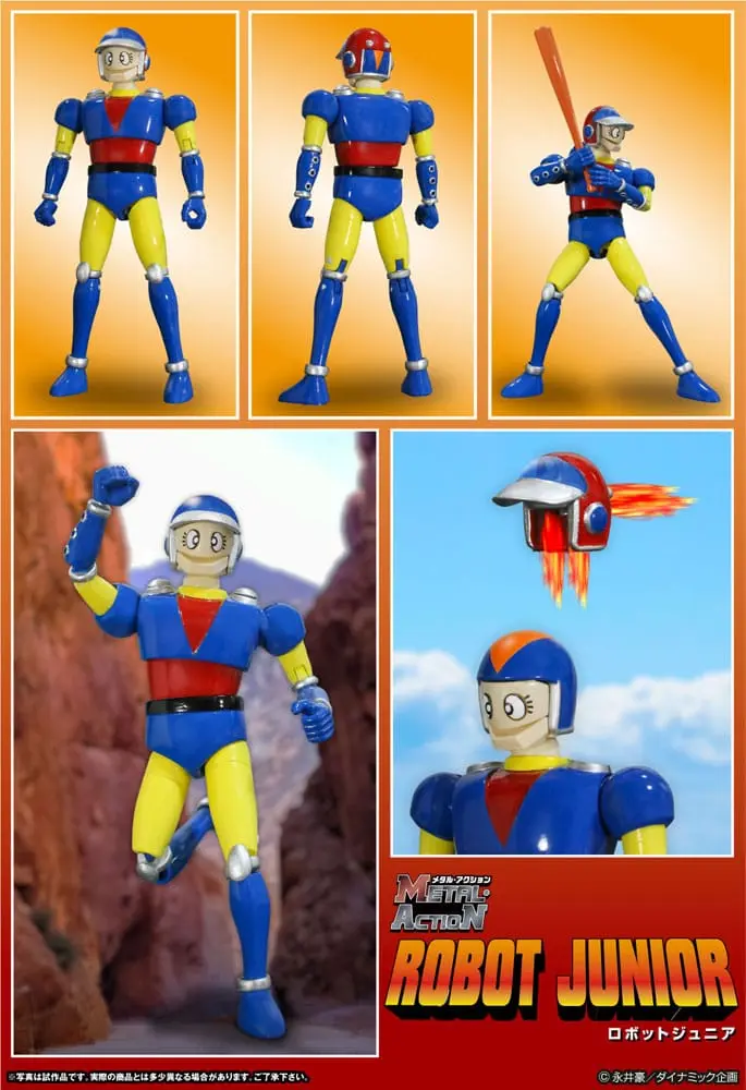 Robot Junior Metal Action Action Figure Robot Junior 15 cm product photo