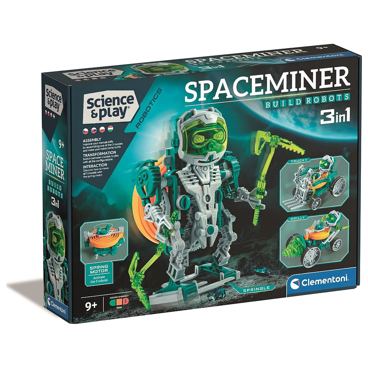 Robot Spaceminer 3-in-1 building toy product photo