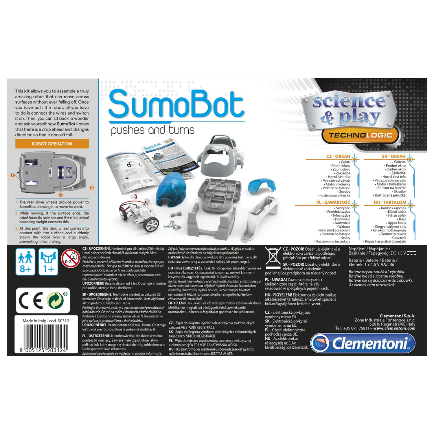Robot SumoBot Building Toy product photo