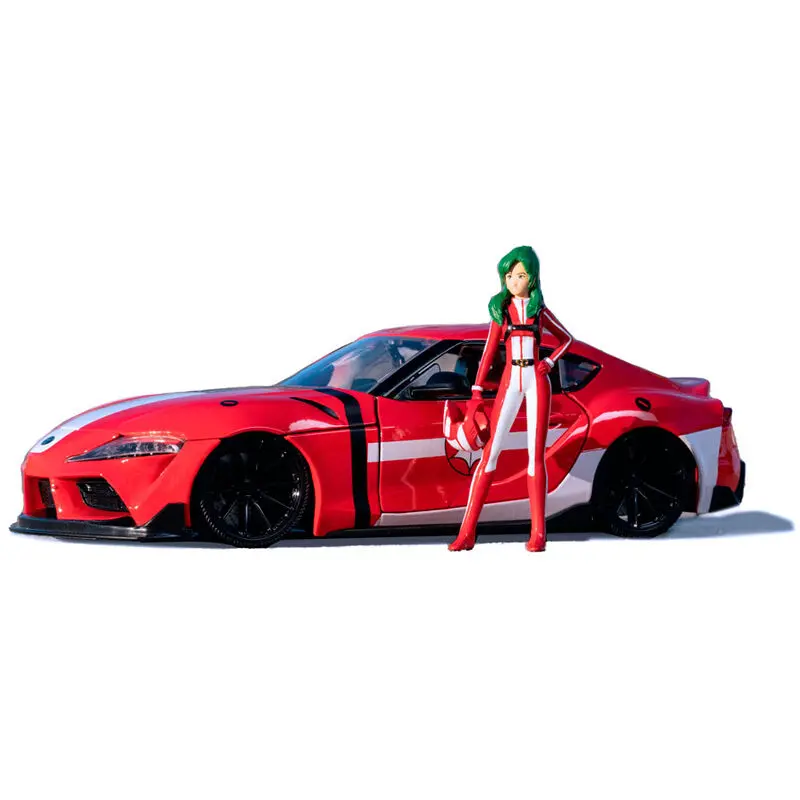 Robotech 2020 Toyota Supra car + Miriya figure 1:24 product photo
