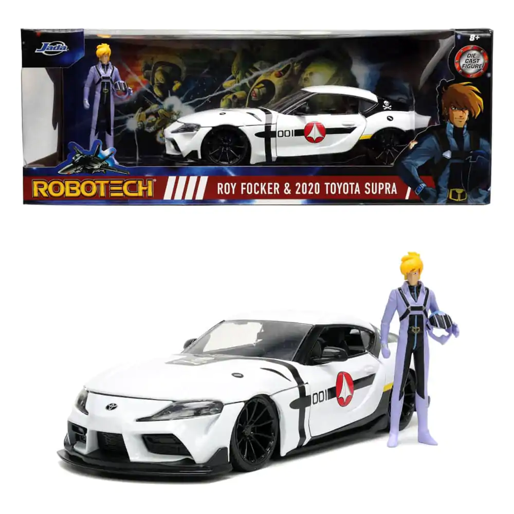 Robotech: R. Fokker 20 Toyota Supra 1:24 Scale Vehicle termékfotó