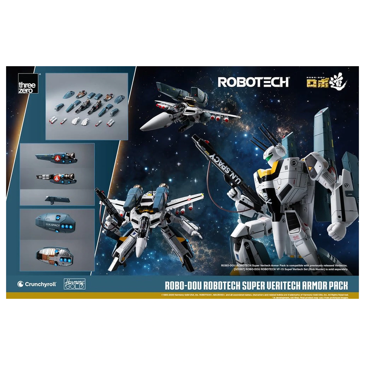 Robotech Robo-Dou Accessory Set Super Veritech Armor Pack product photo