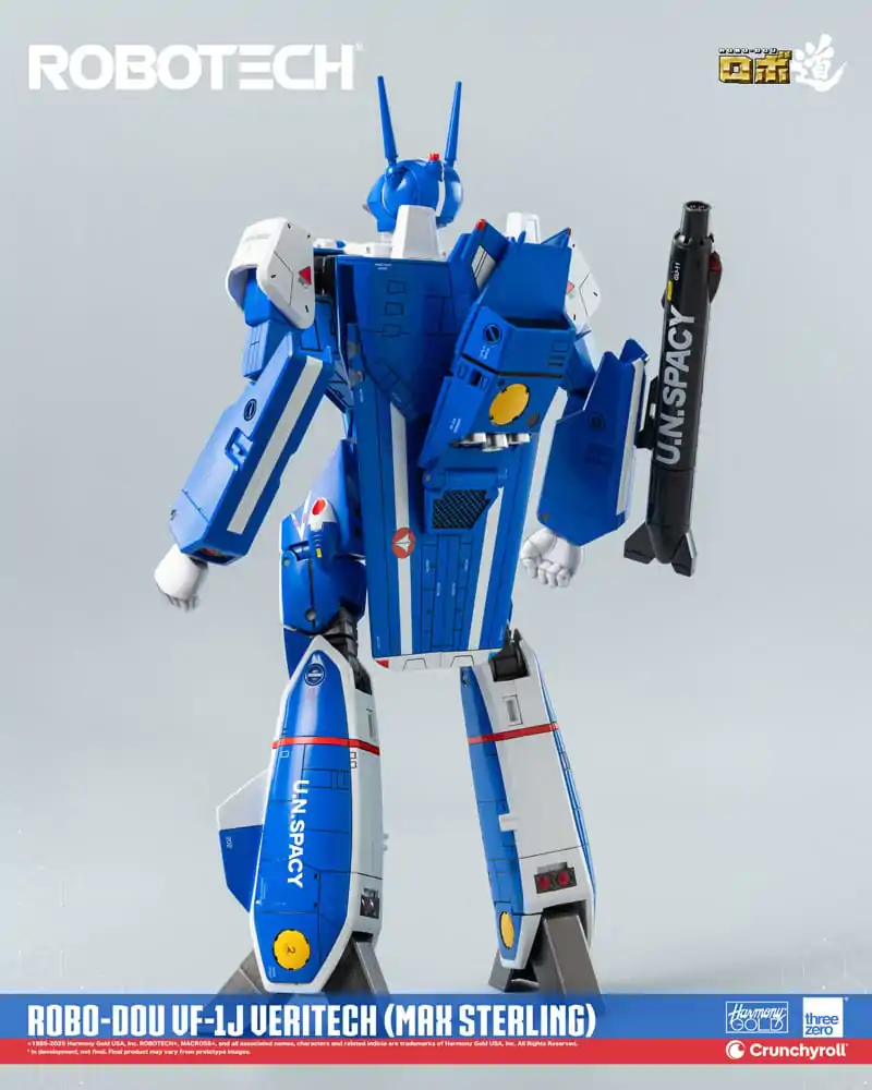 Robotech Action Figure ROBO-DOU VF-1J Veritech (Max Sterling) 20 cm product photo