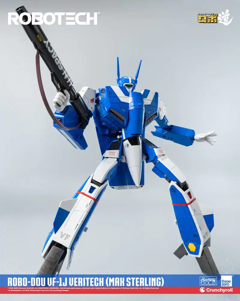 Robotech Action Figure ROBO-DOU VF-1J Veritech (Max Sterling) 20 cm product photo