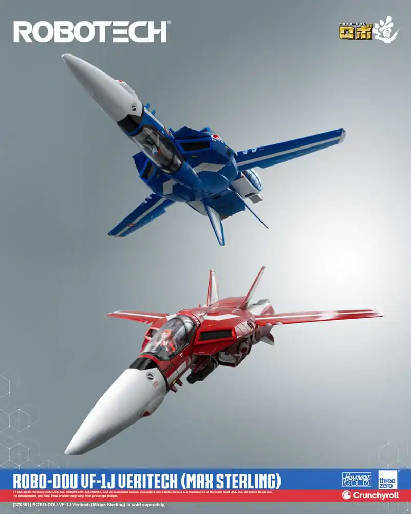 Robotech Action Figure ROBO-DOU VF-1J Veritech (Max Sterling) 20 cm product photo