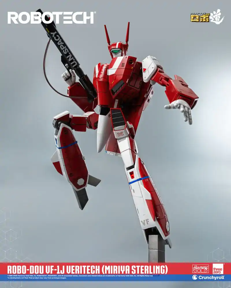 Robotech Action Figure ROBO-DOU VF-1J Veritech (Miriya Sterling) 20 cm product photo