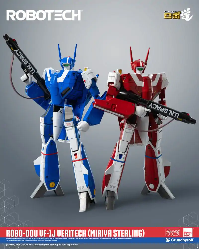 Robotech Action Figure ROBO-DOU VF-1J Veritech (Miriya Sterling) 20 cm product photo
