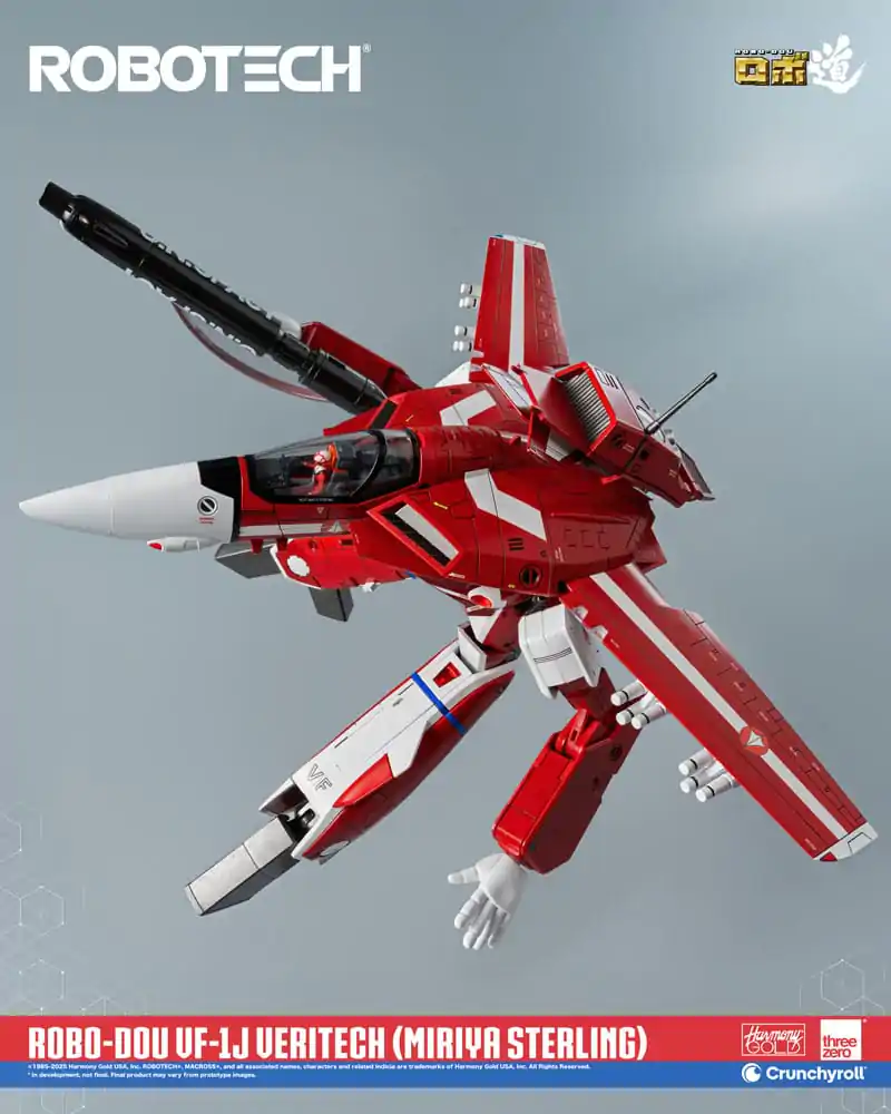 Robotech Action Figure ROBO-DOU VF-1J Veritech (Miriya Sterling) 20 cm product photo