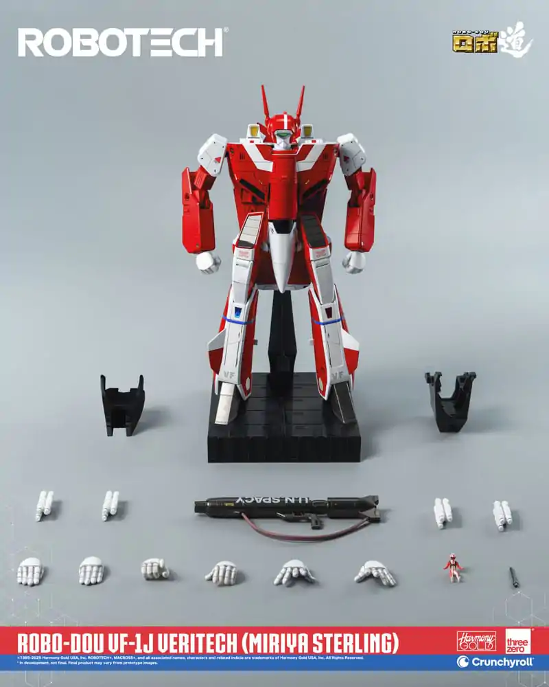 Robotech Action Figure ROBO-DOU VF-1J Veritech (Miriya Sterling) 20 cm product photo
