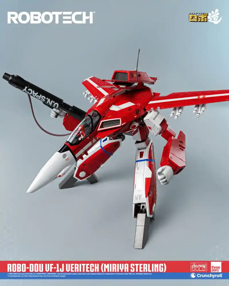 Robotech Action Figure ROBO-DOU VF-1J Veritech (Miriya Sterling) 20 cm product photo