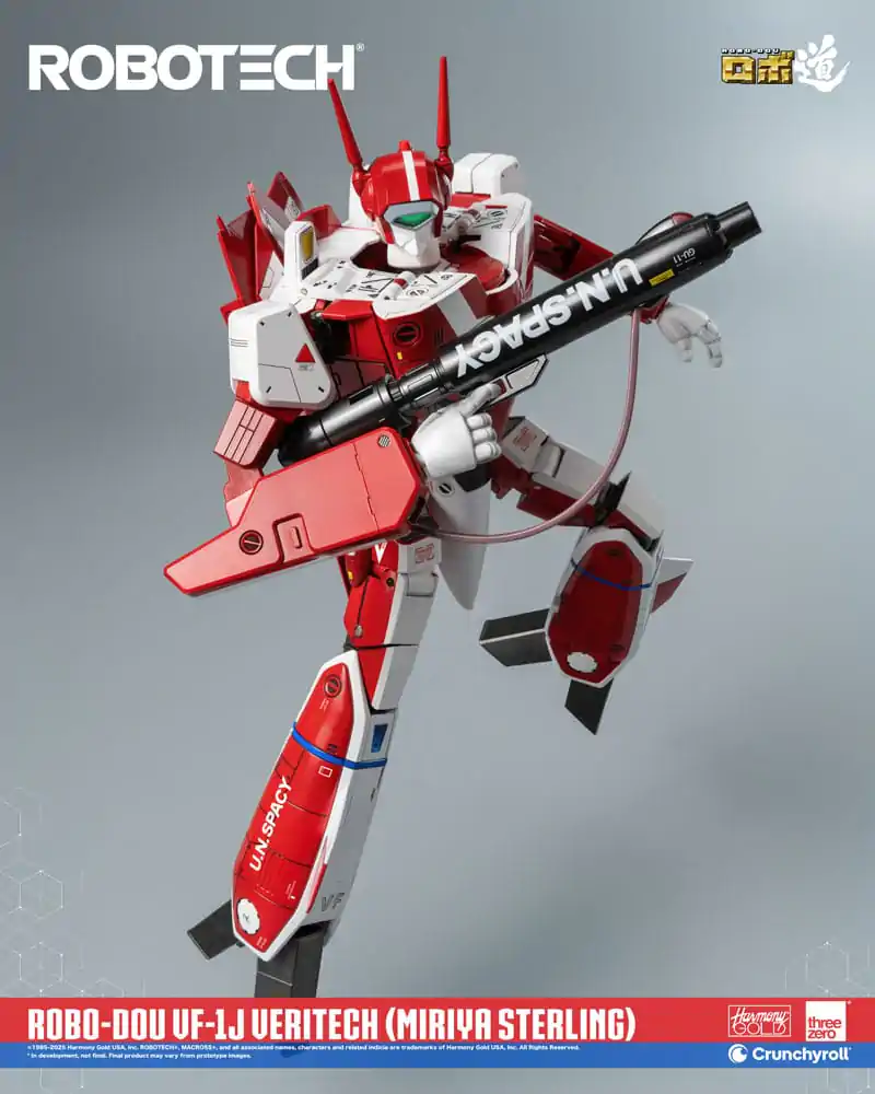 Robotech Action Figure ROBO-DOU VF-1J Veritech (Miriya Sterling) 20 cm product photo