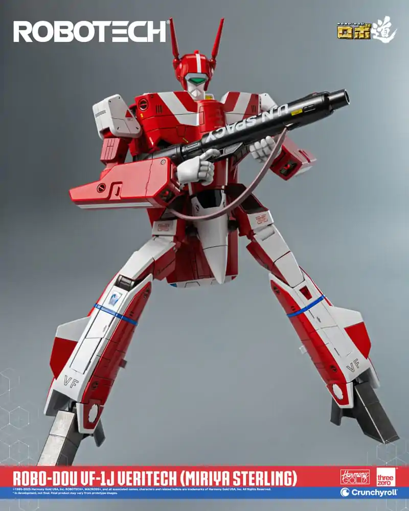 Robotech Action Figure ROBO-DOU VF-1J Veritech (Miriya Sterling) 20 cm product photo