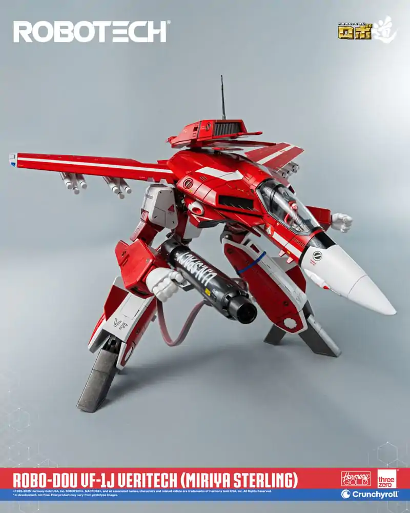 Robotech Action Figure ROBO-DOU VF-1J Veritech (Miriya Sterling) 20 cm product photo
