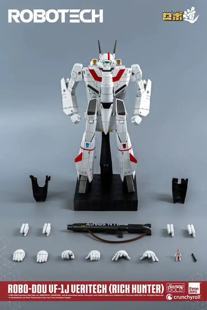 Robotech Action Figure ROBO-DOU VF-1J Veritech (Rick Hunter) 20 cm termékfotó