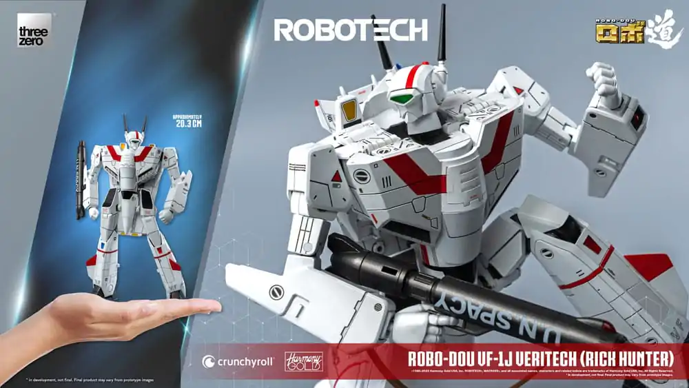 Robotech Action Figure ROBO-DOU VF-1J Veritech (Rick Hunter) 20 cm termékfotó