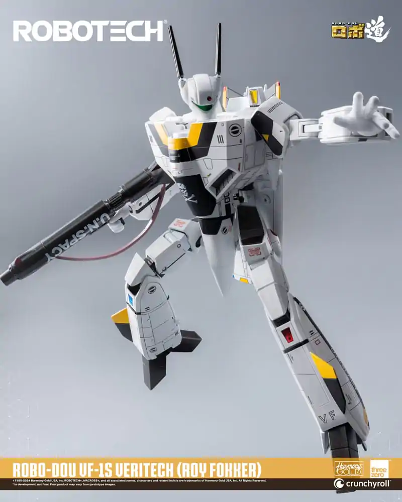 Robotech Action Figure ROBO-DOU VF-1S Veritech (Roy Fokker) 20 cm product photo