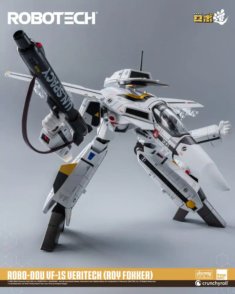 Robotech Action Figure ROBO-DOU VF-1S Veritech (Roy Fokker) 20 cm product photo