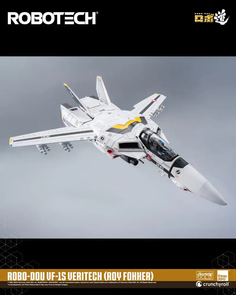 Robotech Action Figure ROBO-DOU VF-1S Veritech (Roy Fokker) 20 cm product photo