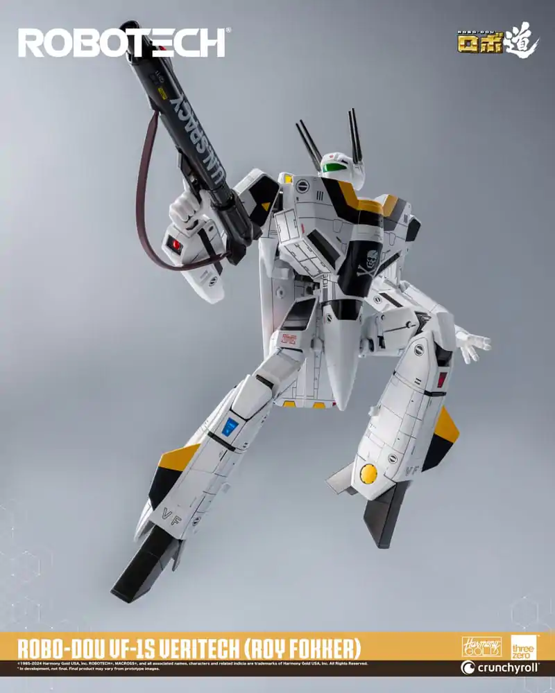 Robotech Action Figure ROBO-DOU VF-1S Veritech (Roy Fokker) 20 cm product photo
