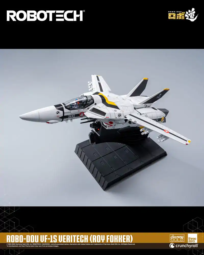 Robotech Action Figure ROBO-DOU VF-1S Veritech (Roy Fokker) 20 cm product photo
