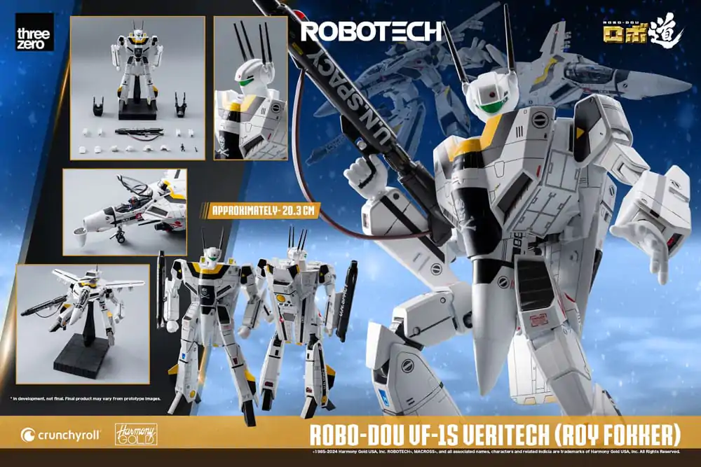 Robotech Action Figure ROBO-DOU VF-1S Veritech (Roy Fokker) 20 cm product photo