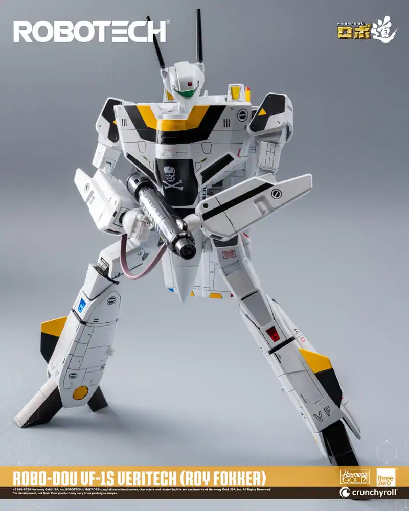 Robotech Action Figure ROBO-DOU VF-1S Veritech (Roy Fokker) 20 cm product photo