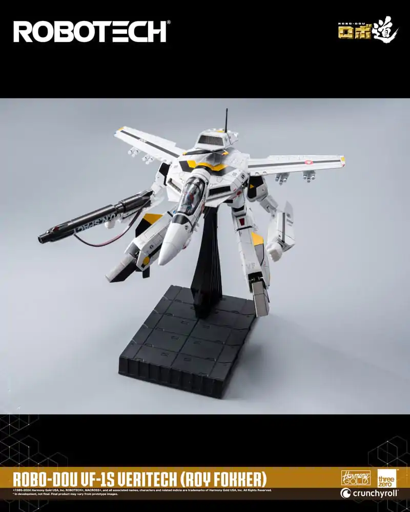 Robotech Action Figure ROBO-DOU VF-1S Veritech (Roy Fokker) 20 cm product photo