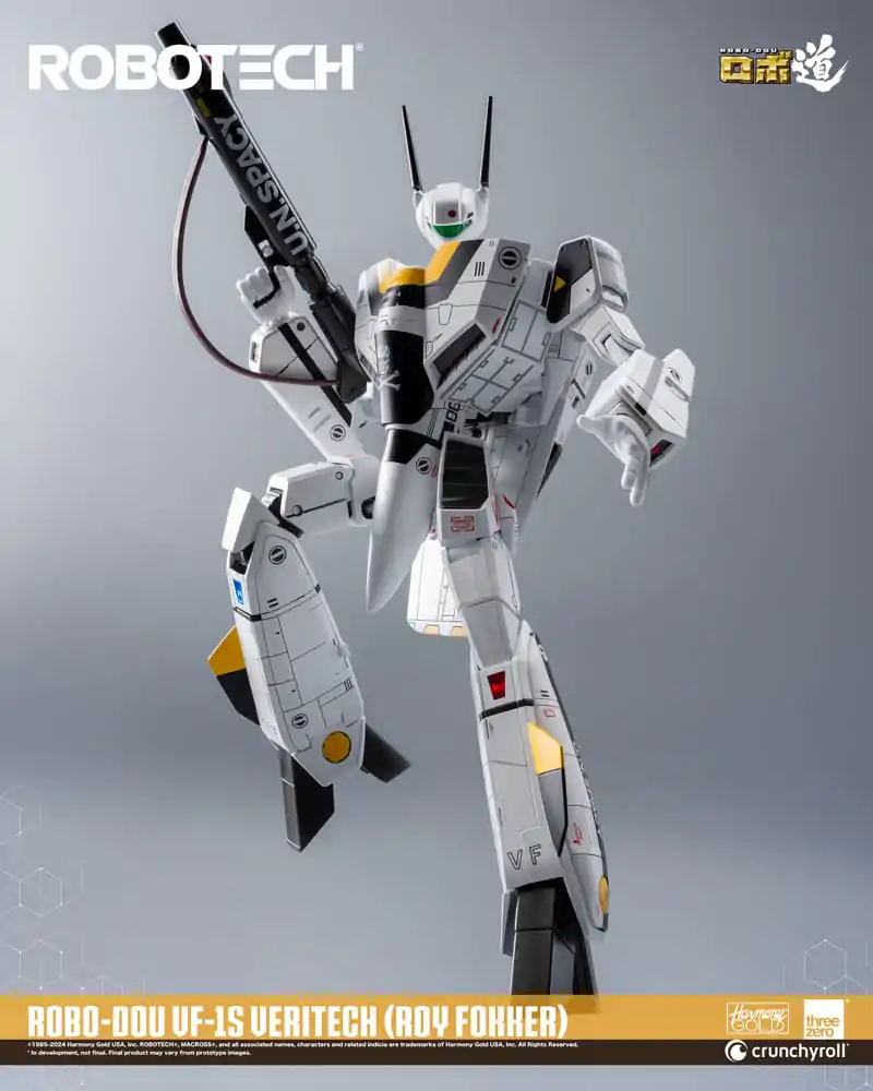 Robotech Action Figure ROBO-DOU VF-1S Veritech (Roy Fokker) 20 cm product photo