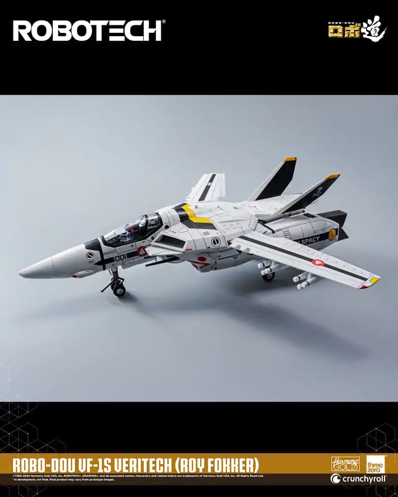 Robotech Action Figure ROBO-DOU VF-1S Veritech (Roy Fokker) 20 cm product photo
