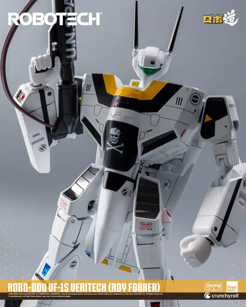 Robotech Action Figure ROBO-DOU VF-1S Veritech (Roy Fokker) 20 cm product photo