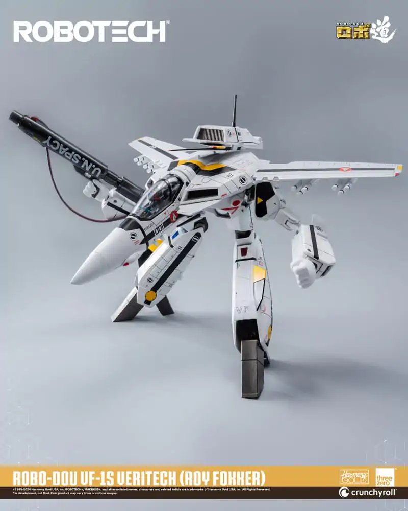 Robotech Action Figure ROBO-DOU VF-1S Veritech (Roy Fokker) 20 cm product photo