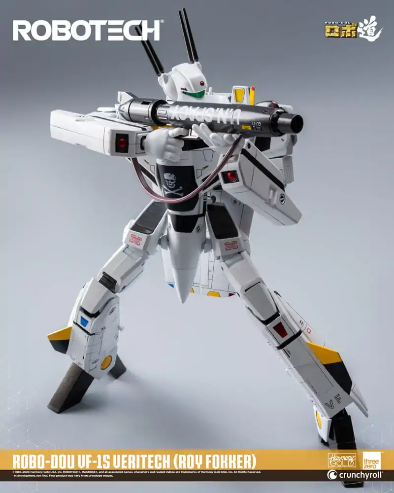 Robotech Action Figure ROBO-DOU VF-1S Veritech (Roy Fokker) 20 cm product photo