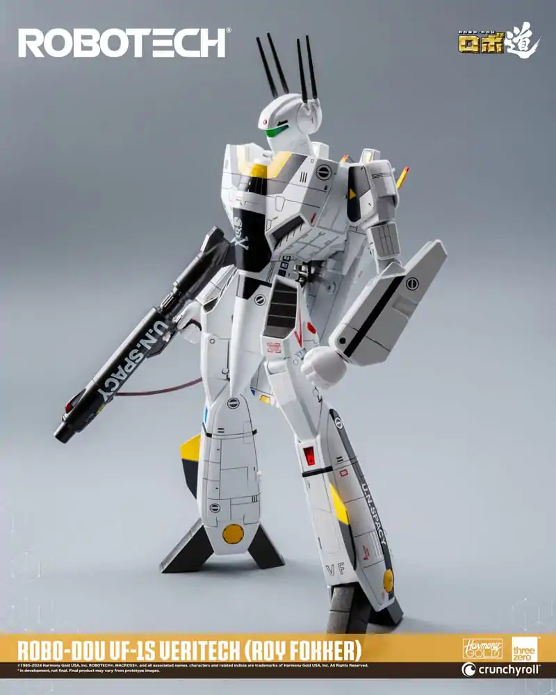Robotech Action Figure ROBO-DOU VF-1S Veritech (Roy Fokker) 20 cm product photo