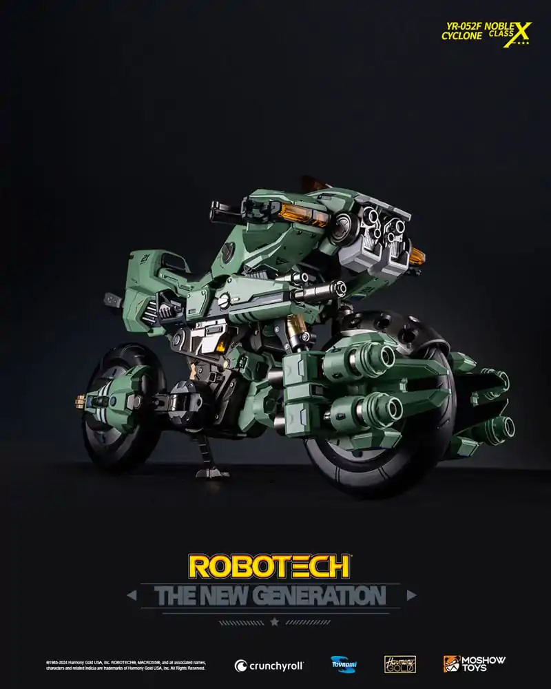 Robotech The New Generation Action Figure YR-052F Transformable Cyclone 29 cm product photo