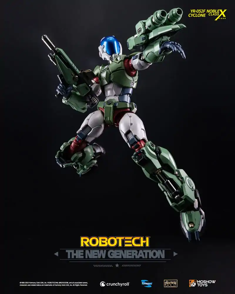 Robotech The New Generation Action Figure YR-052F Transformable Cyclone 29 cm product photo
