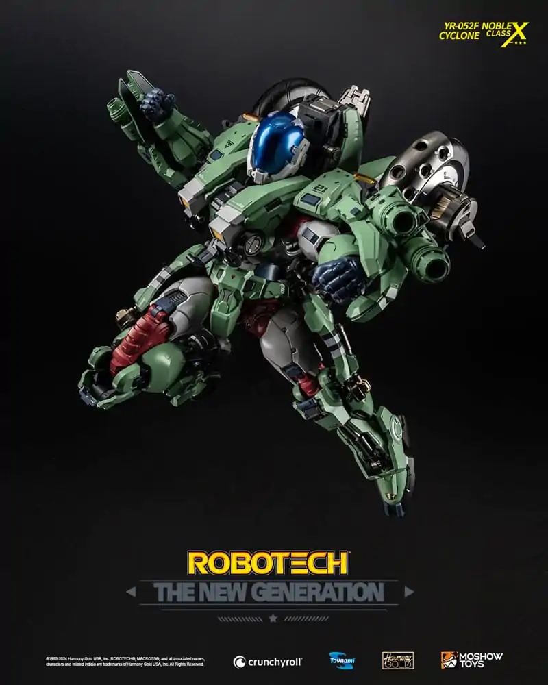 Robotech The New Generation Action Figure YR-052F Transformable Cyclone 29 cm product photo