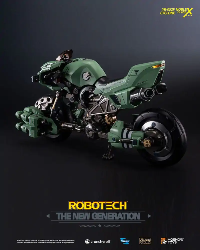 Robotech The New Generation Action Figure YR-052F Transformable Cyclone 29 cm product photo
