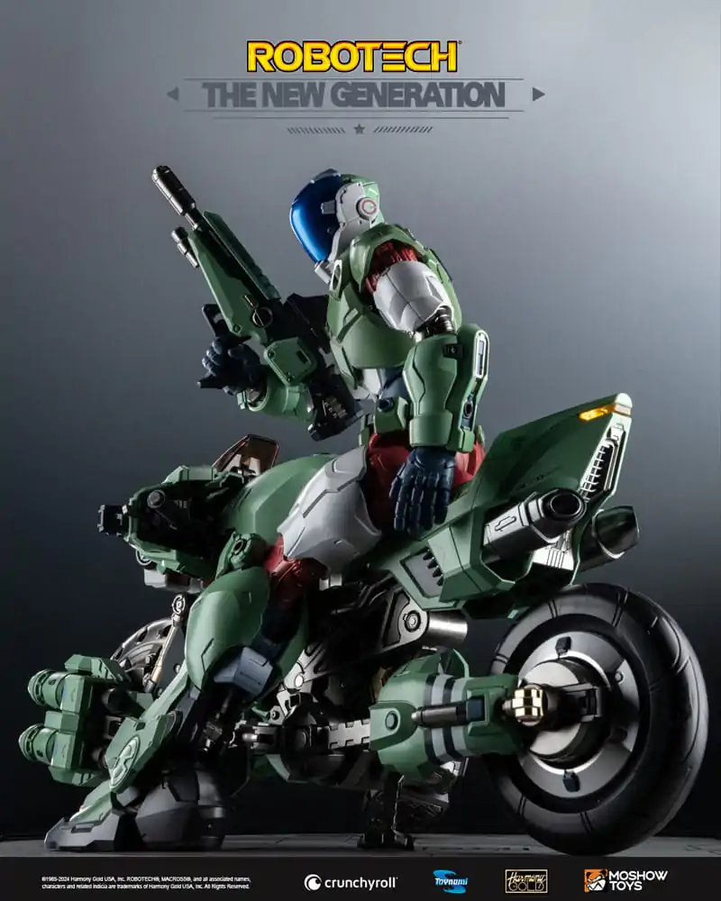 Robotech The New Generation Action Figure YR-052F Transformable Cyclone 29 cm product photo