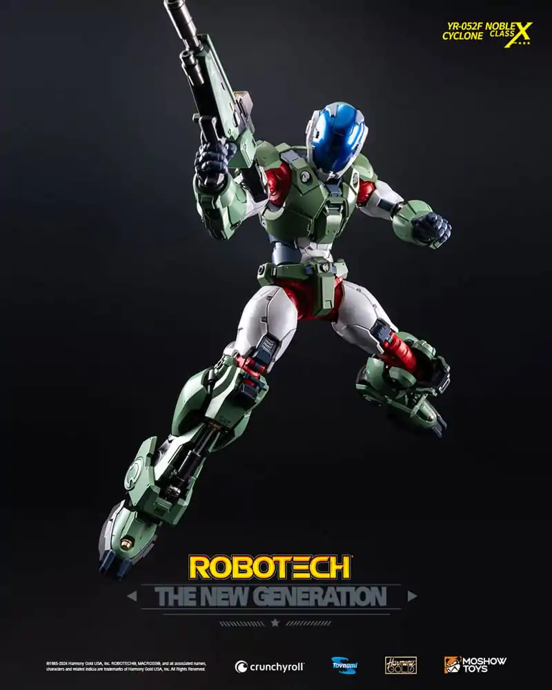 Robotech The New Generation Action Figure YR-052F Transformable Cyclone 29 cm product photo