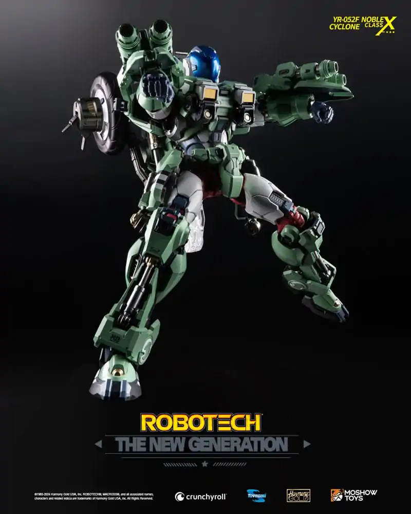 Robotech The New Generation Action Figure YR-052F Transformable Cyclone 29 cm product photo