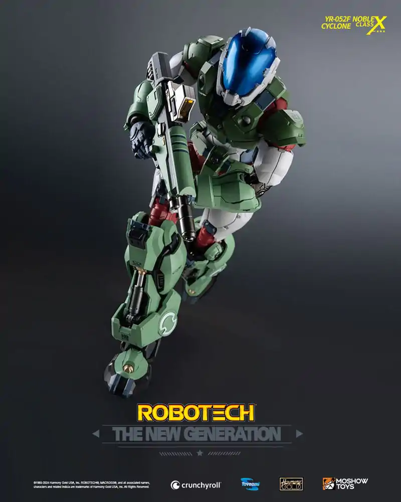 Robotech The New Generation Action Figure YR-052F Transformable Cyclone 29 cm product photo