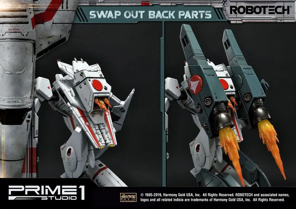 Robotech Statue VF-1J Officer's Veritech Battloid Mode 52 cm product photo