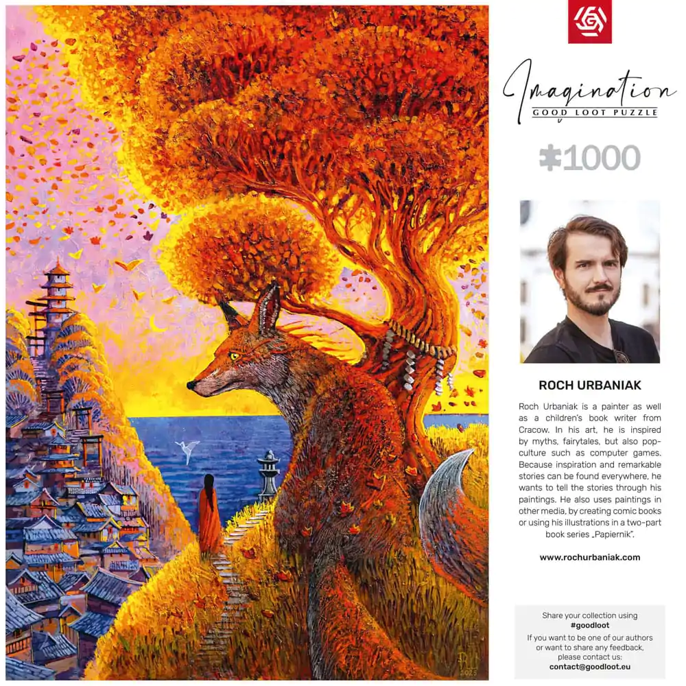 Roch Urbaniak Puzzle Benkei (1000 pieces) product photo