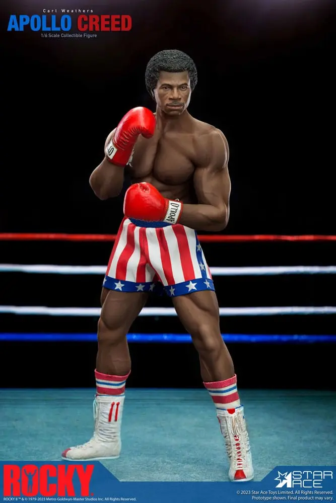 Rocky Statue 1/6 Apollo Creed Deluxe Version 36 cm termékfotó