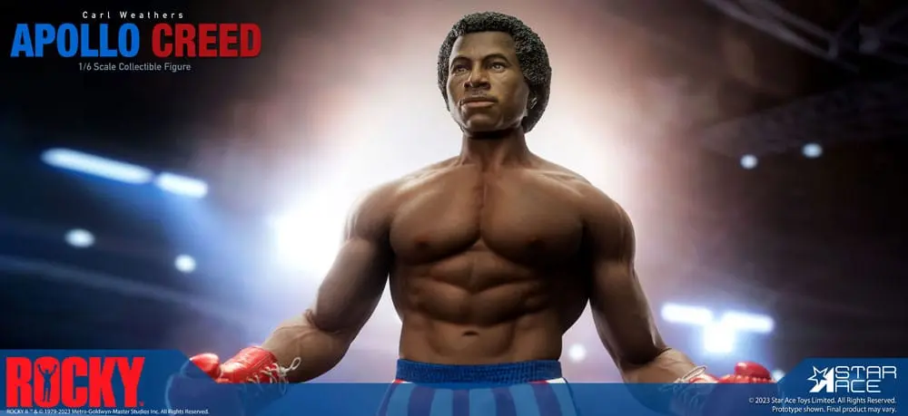 Rocky Statue 1/6 Apollo Creed Deluxe Version 36 cm termékfotó